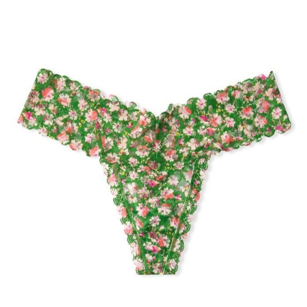 Victoria's Secret floral lace thong